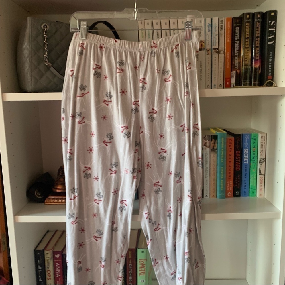 Charter Club Reindeer Christmas Pajama Bottoms Size Small